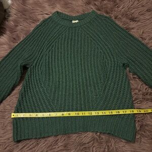 Target A New Day Oversized Green Sweater